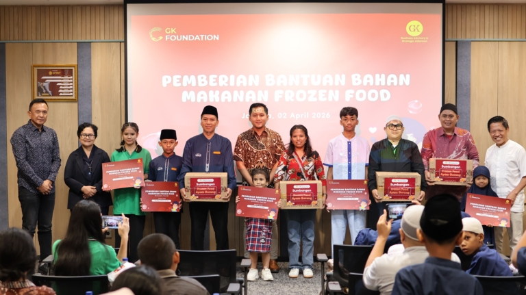 GK Foundation Distributes Frozen Food Aid to Orphanages and Social Foundations Across Jabodetabek